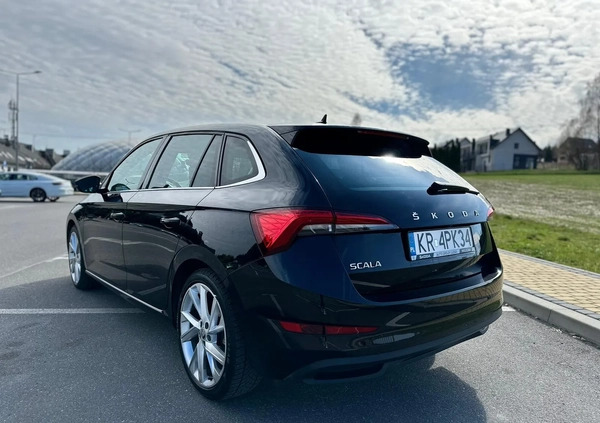 Skoda Scala cena 90000 przebieg: 80520, rok produkcji 2019 z Prudnik małe 562